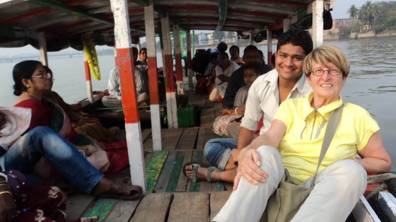 Fahrt über den Ganges