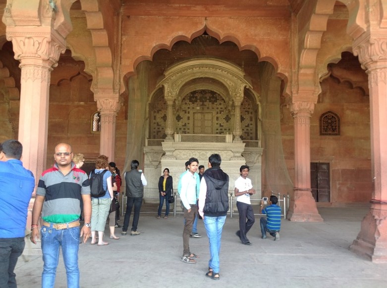 Red Fort Hier fanden die Gerichtsverhandlungen Statt