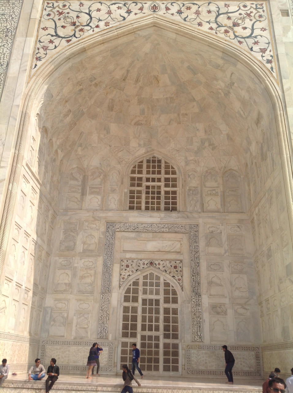 Seiteneingang zum Taj Mahal