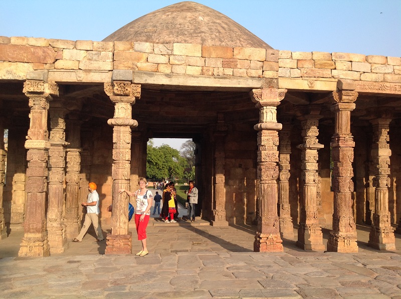 Tempel im Qutb Minar Komplex 